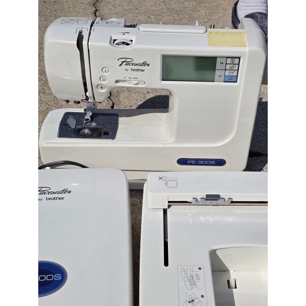Brother Pacesetter PE-300S Computerized Sewing Embroidery Machine Japan Case - Picture 7 of 16